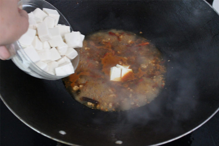 麻辣嫩豆腐步骤8