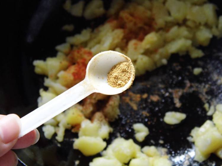 孜然香辣土豆泥步骤7