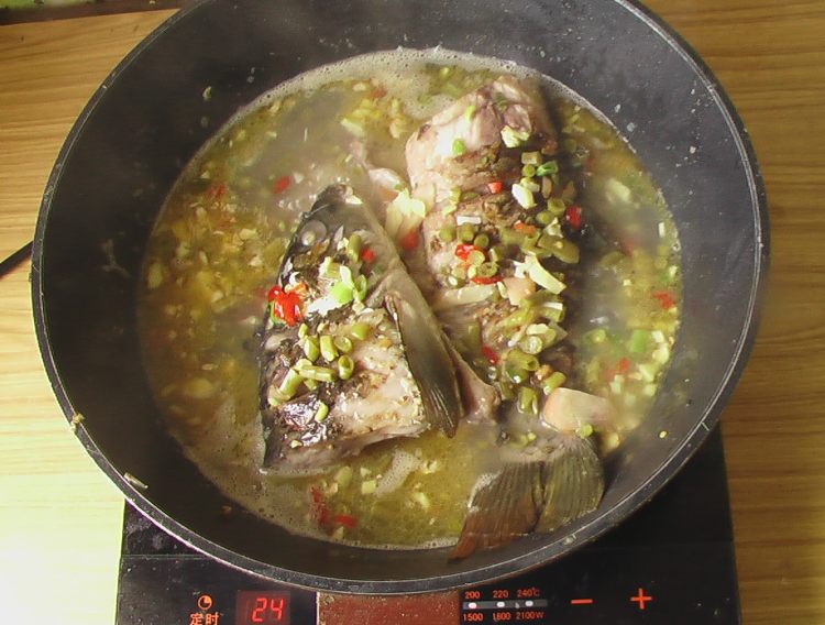 泡菜鲤鱼步骤10