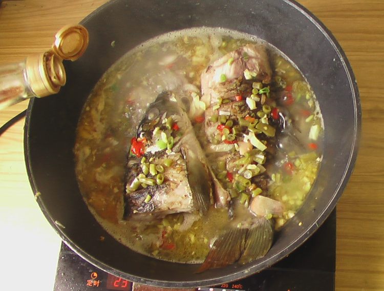 泡菜鲤鱼步骤12