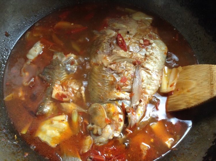 酸辣豆瓣鱼步骤8