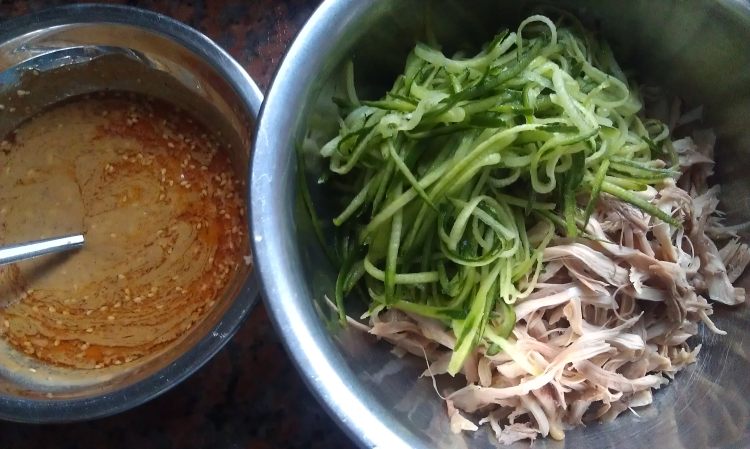 棒棒鸡丝步骤8