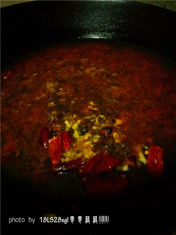 酸菜肉末煲粉条步骤10