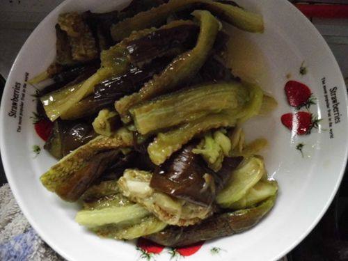 香辣擂椒茄条步骤4
