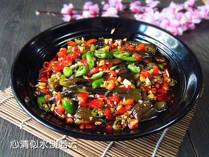 香辣擂椒茄条步骤9