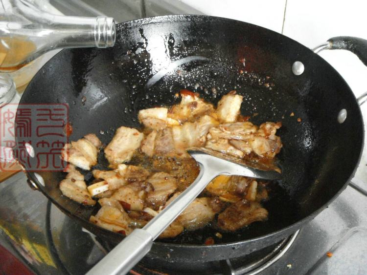 川香回锅肉步骤7