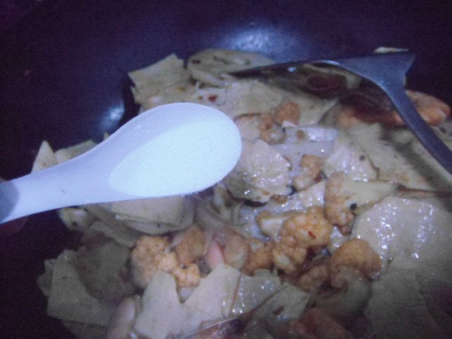 麻辣花菜步骤12