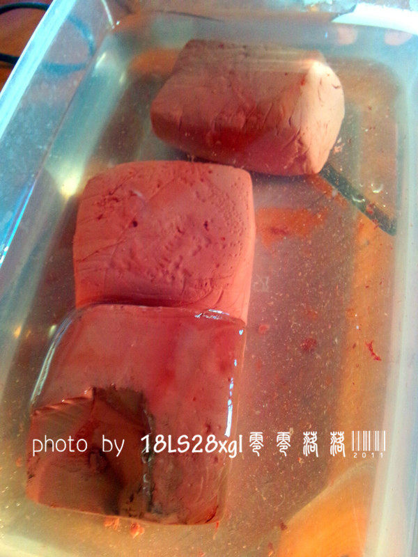 泡椒鸭血步骤1