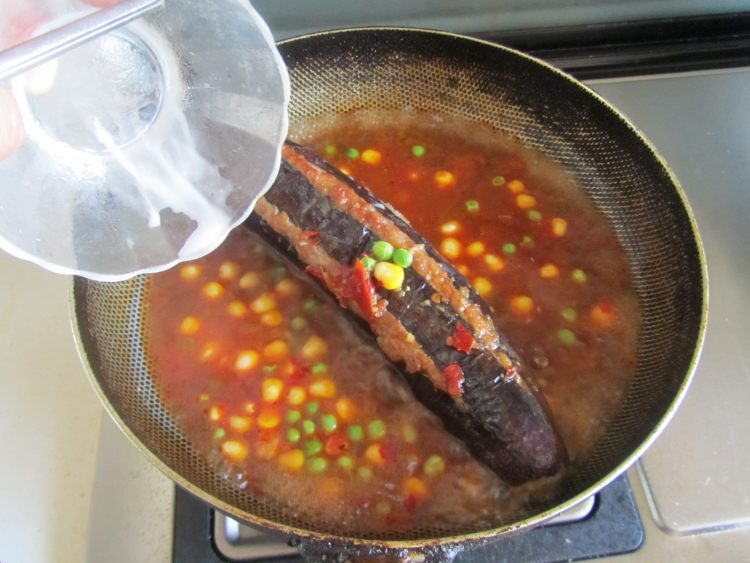 鱼香扒全茄步骤12