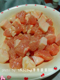 酸辣肉末步骤1