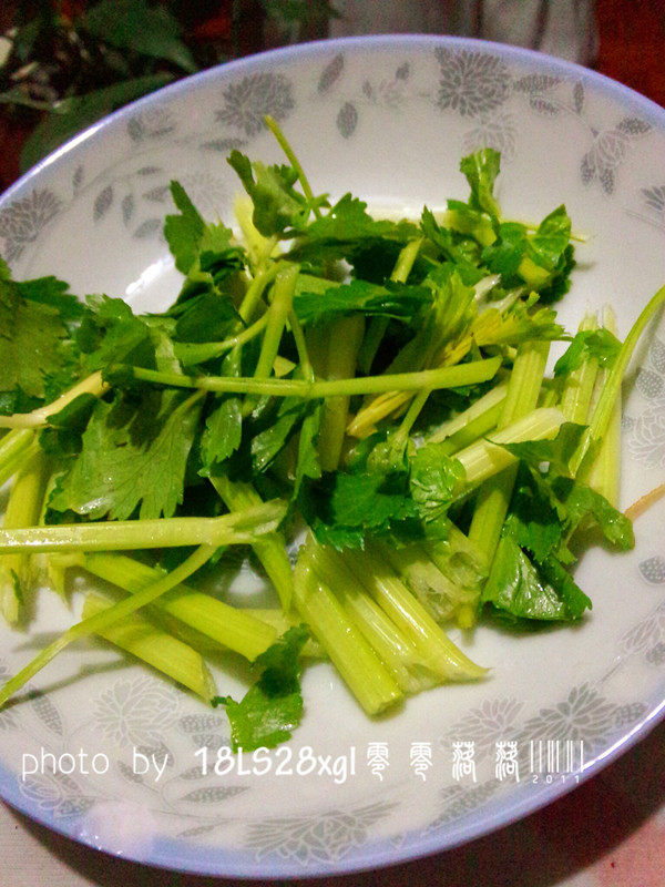 香干炒肉片步骤3