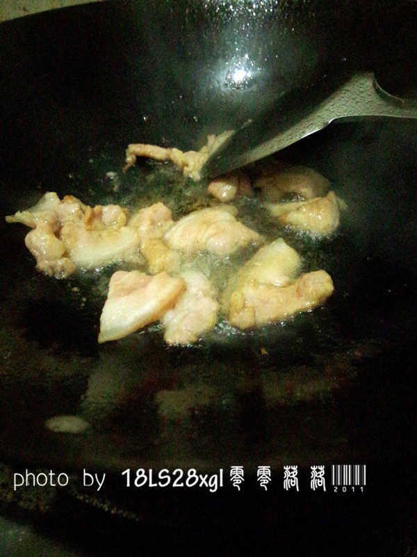 香干炒肉片步骤5