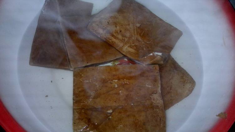 莴笋拌豆干步骤1