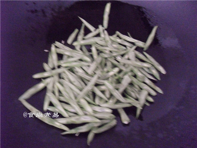 香干四季豆步骤4