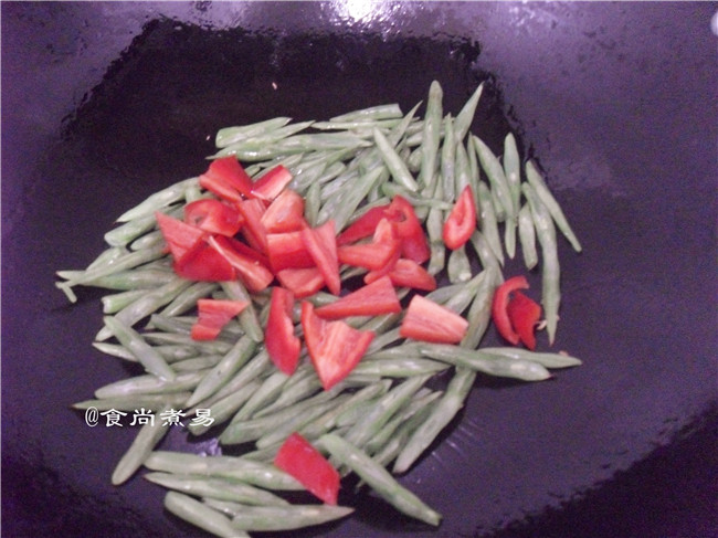 香干四季豆步骤5