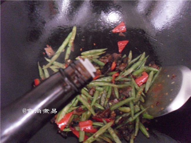 香干四季豆步骤8