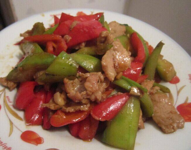 丝瓜炒肉步骤8