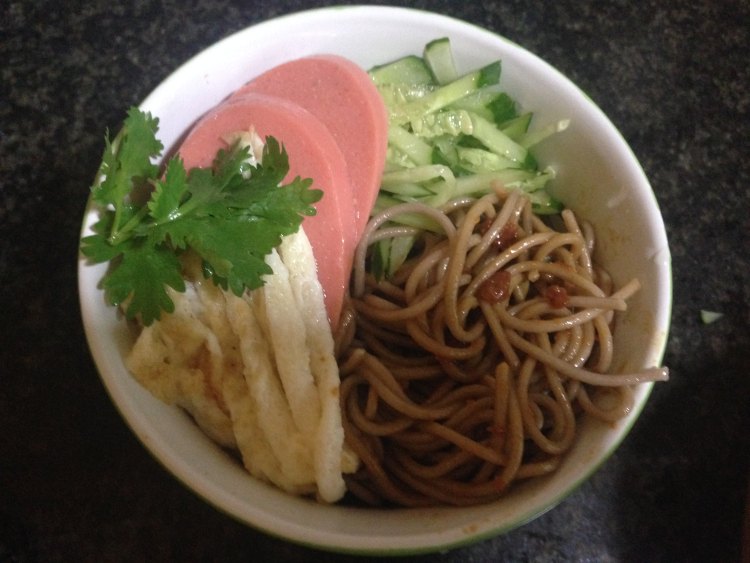 鸡汤荞麦冷面步骤5