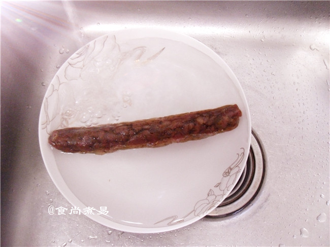 杭椒炒腊肠步骤4