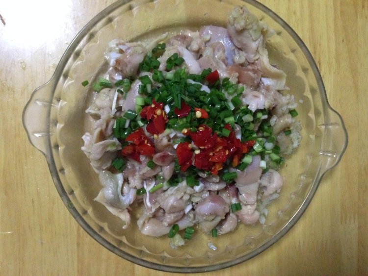 【手工美食】蒜末烧鸡步骤8