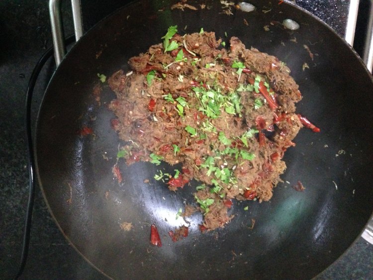 【手工美食】黑豆豉炒步骤6