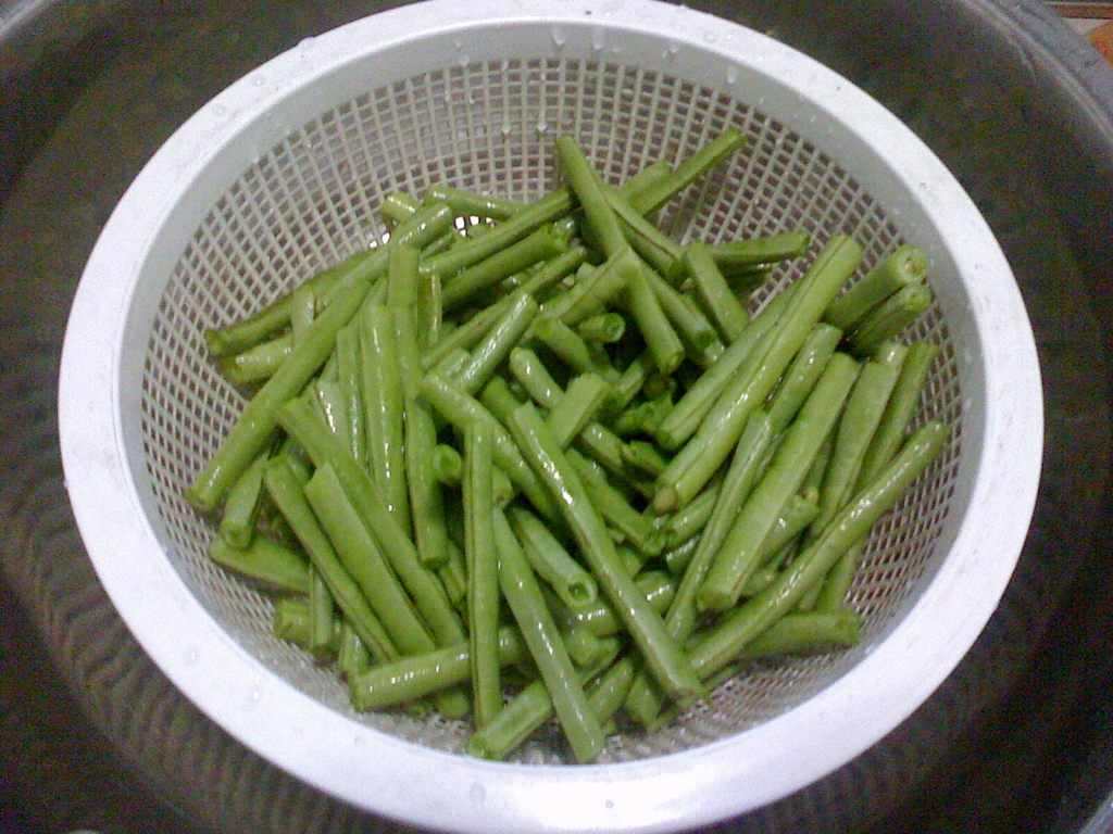 茄子豆角步骤1