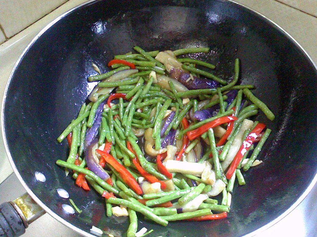 茄子豆角步骤8