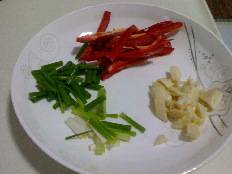 茄子豆角步骤3