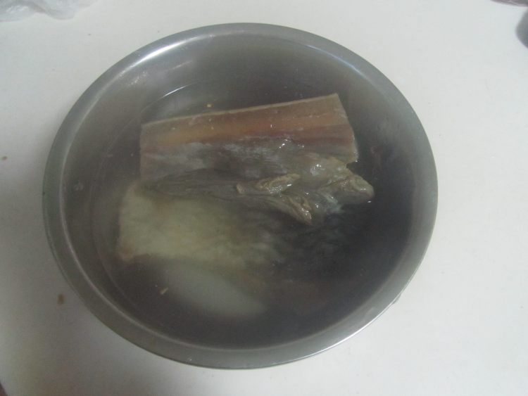 腊味双蒸步骤1