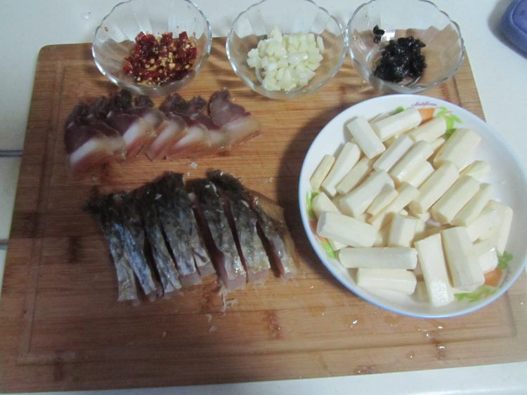 腊味双蒸步骤2