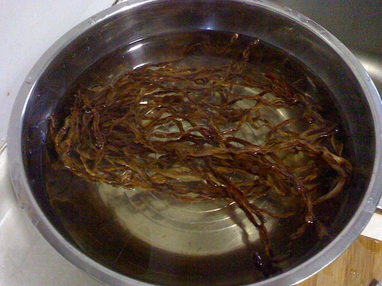 干豆角蒸腊鸭腿步骤1