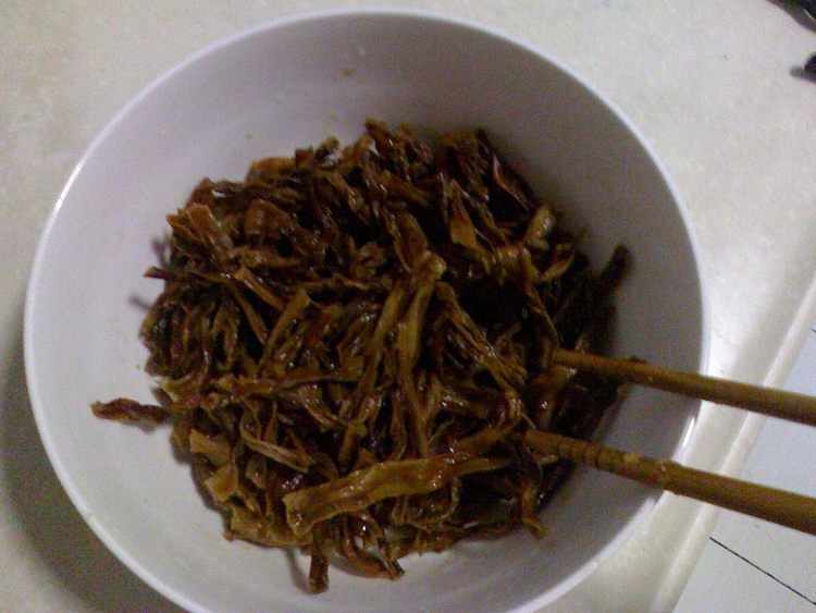 干豆角蒸腊鸭腿步骤4