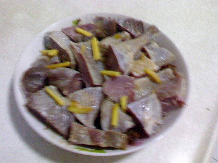 干豆角蒸腊鸭腿步骤6