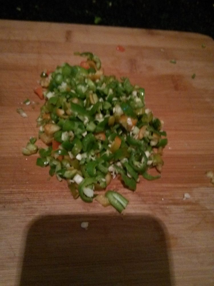 炒豆腐丁步骤3