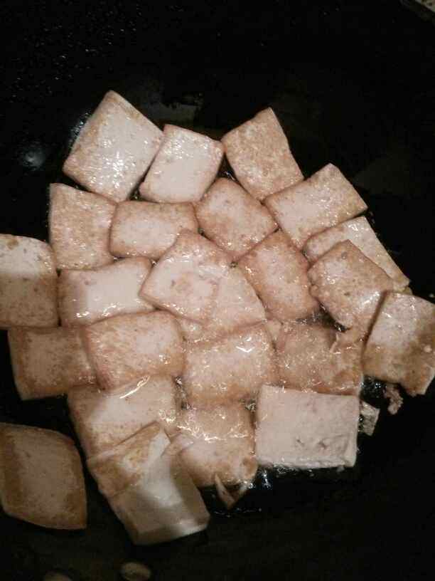 香煎豆腐步骤5