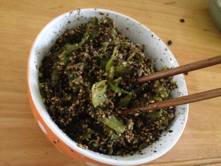 黑白芝麻擂辣椒步骤10