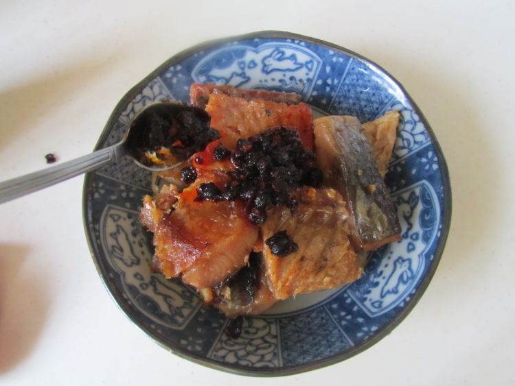 蒸腊鱼步骤5