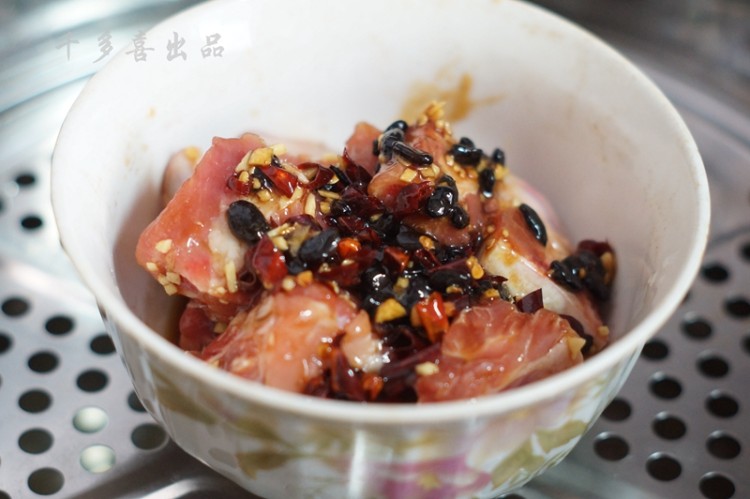 豆豉蒸排骨步骤7