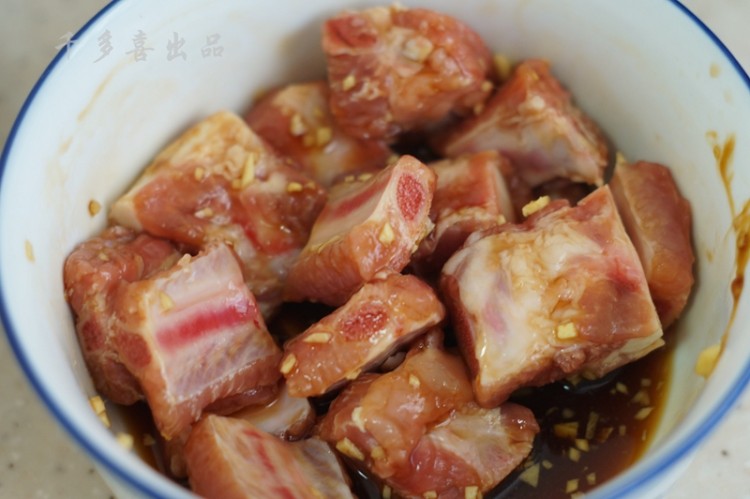 豆豉蒸排骨步骤5