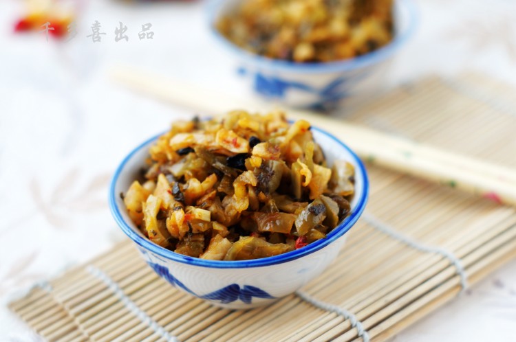 炒外婆菜步骤9