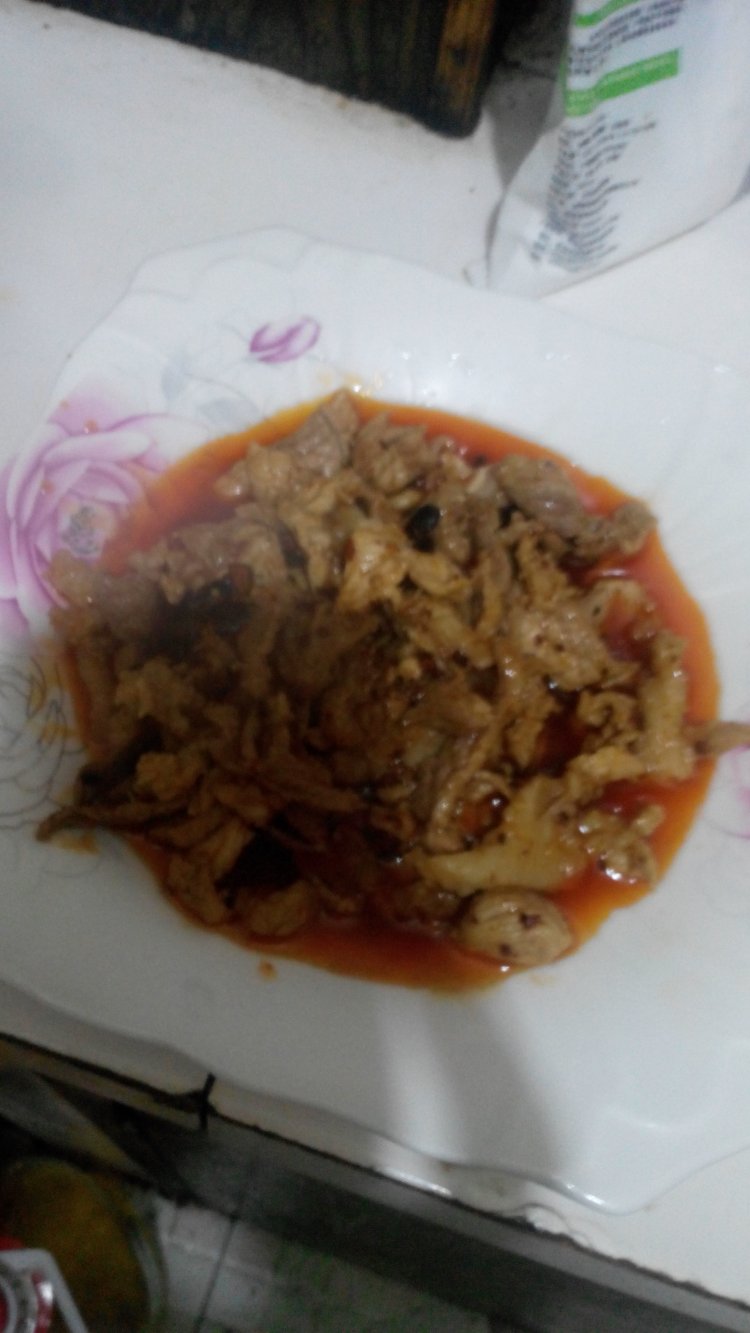 老干妈版辣椒炒肉步骤6