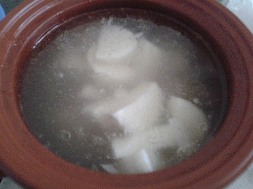 淮山炖骨汤面步骤5