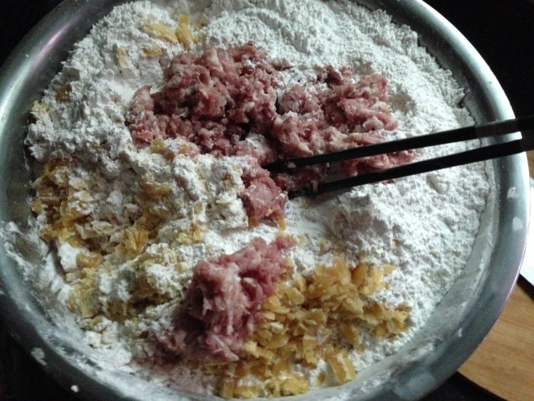 黄炸肉步骤5