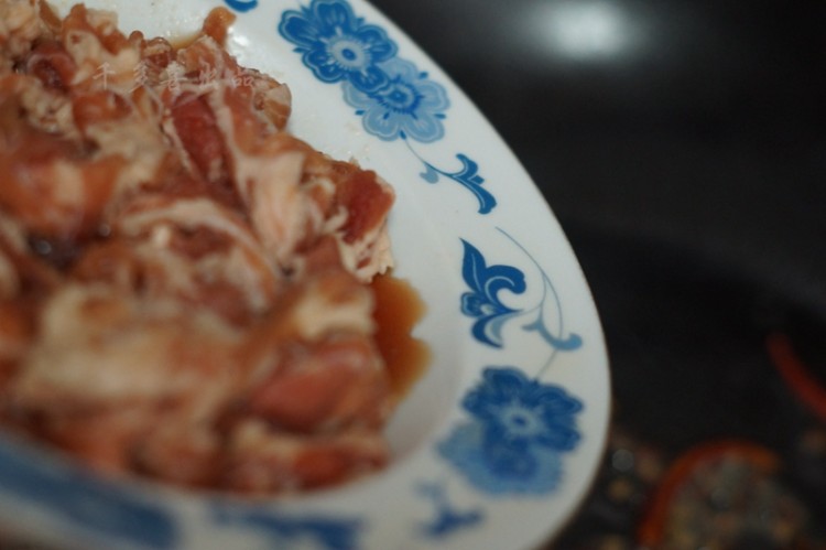 红薯粉条炒羊肉步骤7