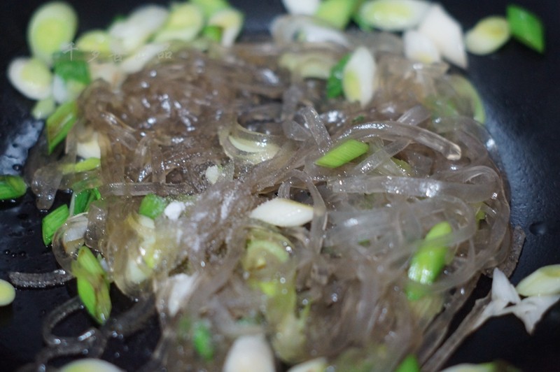 红薯粉条炒羊肉步骤11