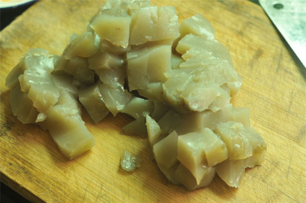 手工红薯豆腐步骤12