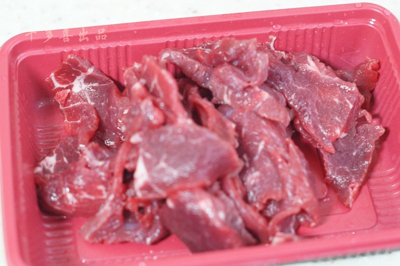 高笋炒大片牛肉步骤4
