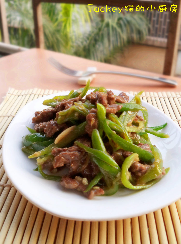 尖椒牛肉丝步骤10