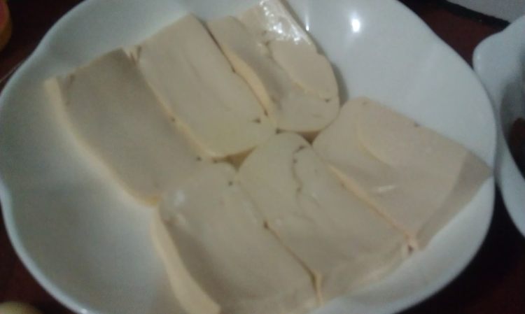 青椒皮蛋豆腐步骤5