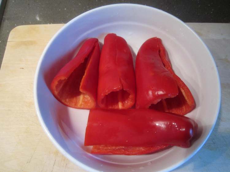 红椒酿肉步骤4